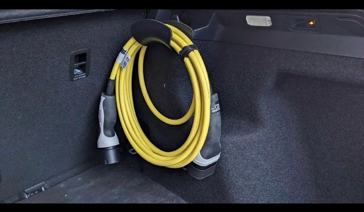 Ladekabelhalter für VW ID & Cupra | Typ 2 Kabelhalter für Kofferraum | Zubehör/Accessoire | Kofferra