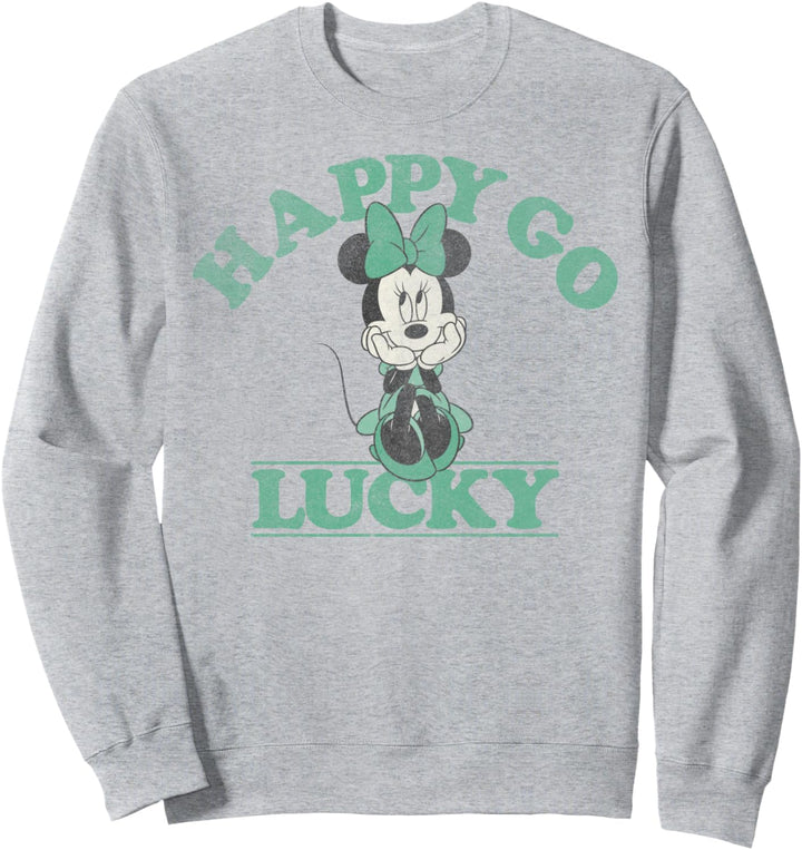 Disney Mickey And Friends Minnie Happy Go Lucky Portrait Sweatshirt