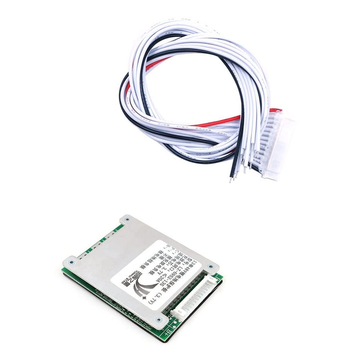 DollaTek 48V 20A 13Series BMS PCB Protection Board mit Balancing für Li-Ion Cell 18650 Battery