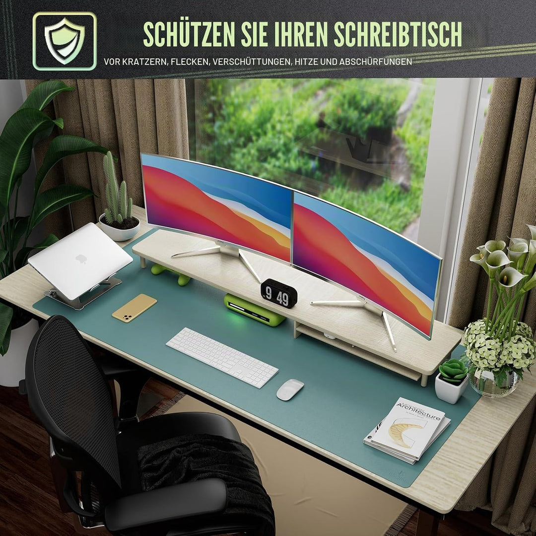 Knodel Tischunterlage, Schreibtischunterlage, 120 x 60cm PVC Tischunterlage, Laptop Tischunterlage,
