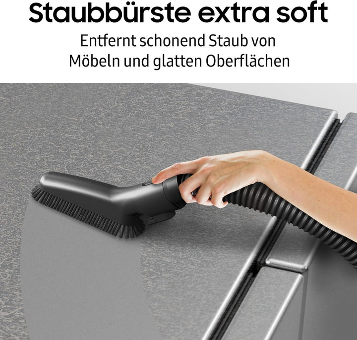 Samsung VCA-SAK95K/GL Zubehör-Set für Jet Akku-Staubsauger, Staubbürste extra Soft, Staubbürste extr