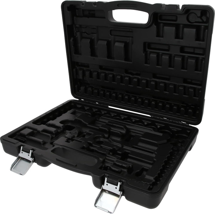 KS Tools 911.0694-99 Kunststoff-Leerkoffer (ohne Inhalt) für 1/4"+1/2" Steckschlüssel-Satz, 94-tlg.