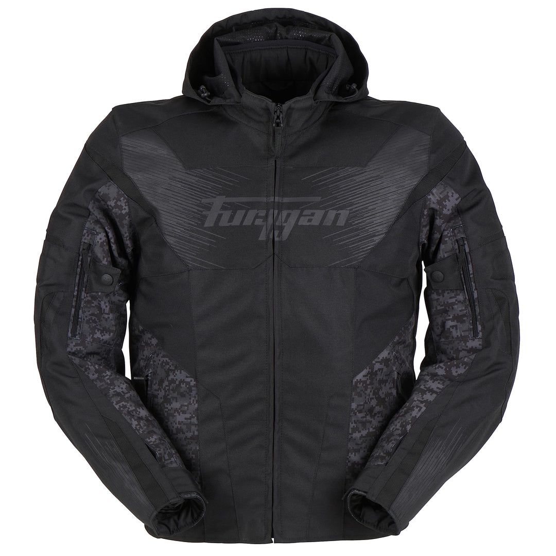 FURYGAN SHARD D3O WATERPROOF JACKEN UND MÄNTEL RADICAL,URBAIN M Schwarz-Pixel, M Schwarz-Pixel