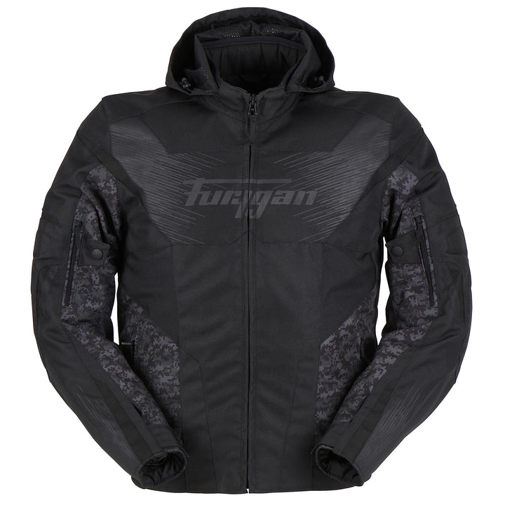 FURYGAN SHARD D3O WATERPROOF JACKEN UND MÄNTEL RADICAL,URBAIN M Schwarz-Pixel, M Schwarz-Pixel