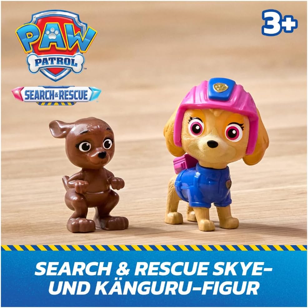 PAW PATROL - Search &amp; Rescue: Skyes Rettungs-Helikopter, Fahrzeug mit Rückziehmotor, ca. 15 cm, inkl