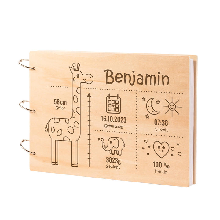 Baby Keepsake Box aus Holz zum Selbstgestalten, Personalisiertes Memory Box, Erinnerungskiste mit Gr