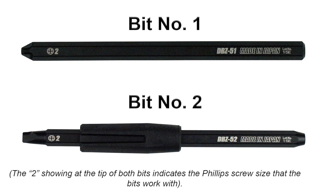 Innovative Rapid Schraubenausdreher/Entferner für Phillips Schrauben (Grösse # 2). Engineer dbz-60g
