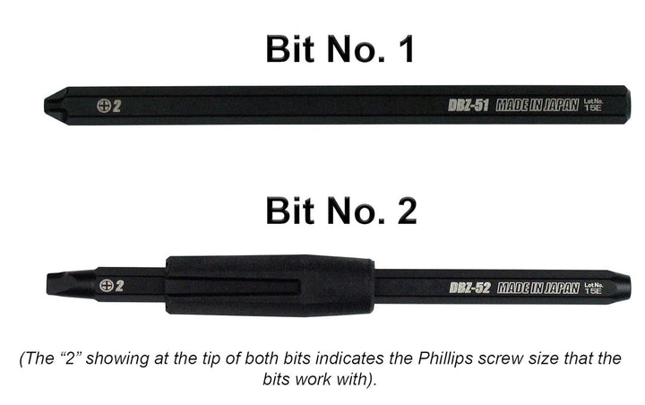 Innovative Rapid Schraubenausdreher/Entferner für Phillips Schrauben (Grösse # 2). Engineer dbz-60g