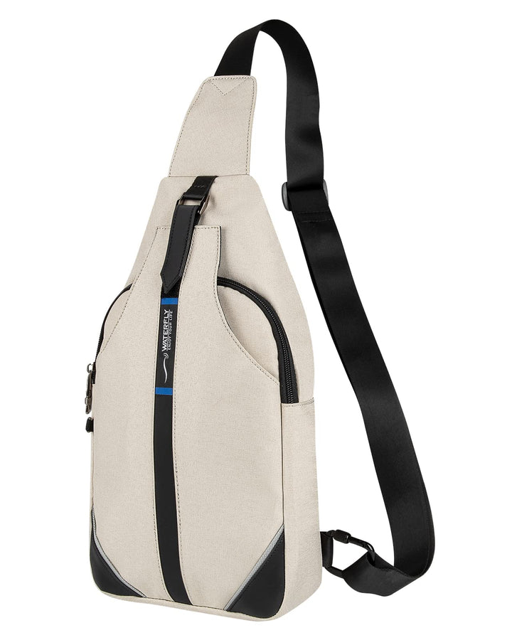WATERFLY Anti-Diebstahl Sling Bag für Damen und Herren Brusttasche Hippie Crossbody Bag Multipurpose