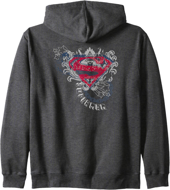 Superman Star and Chains Kapuzenjacke