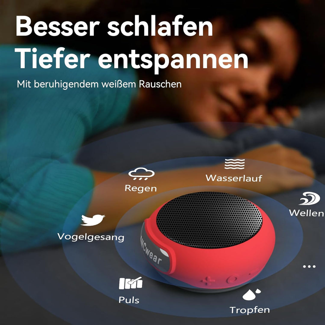 ANCwear Tragbarer Bluetooth 5.3 Lautsprecher Mini mit Mikrofon, Wearable Handgelenkslautsprecher, IP