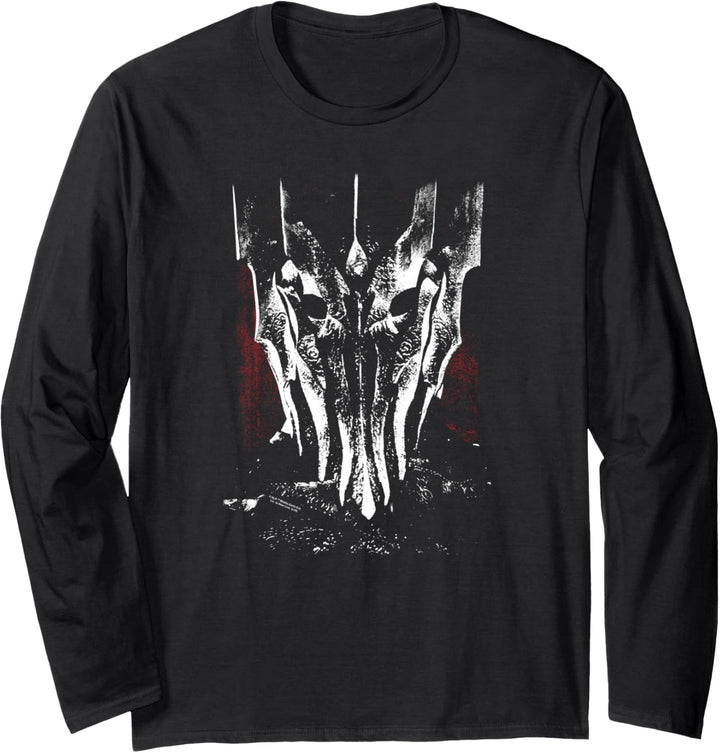 Lord of the Rings Big Sauron Head Langarmshirt
