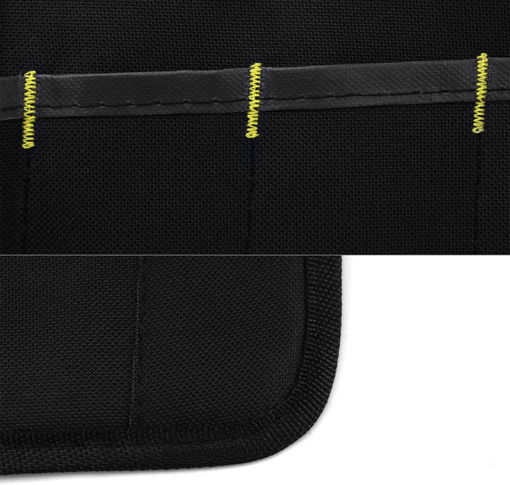 QWORK® Messer-Rolltasche mit 22 Fächern, Tragbare Oxford Messertasche Werkzeugtasche für Freizeit un