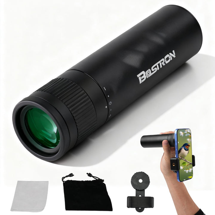 7x32 Monokular Teleskop Erwachsene,HD Wasserdicht Monokular Fernrohr mit BAK4 Prisma und FMC Beschic
