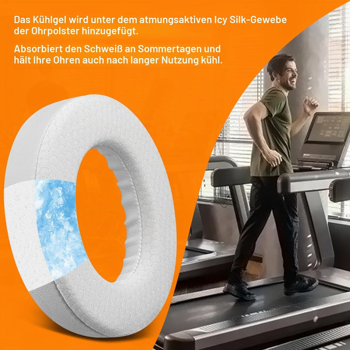 SOULWIT Kühlgel Ersatzpolster Ersatz Ohrpolster für Bose 700 (NC700 NC 700) Noise Cancelling Kopfhör