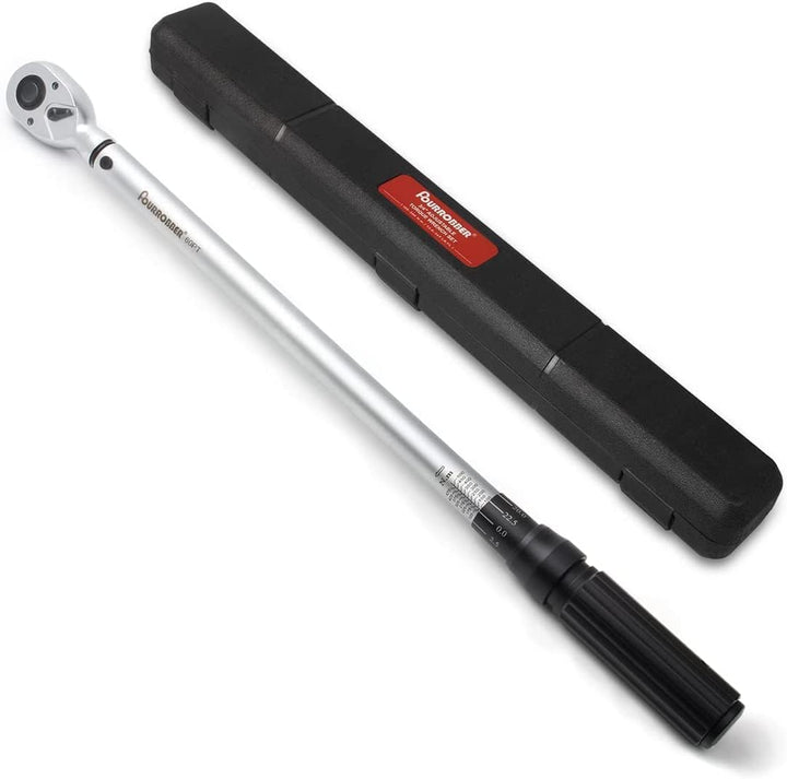 FOURROBBER Drehmomentschlüssel auto 3/4 Zoll 100-500Nm Drehmomentschlüssel,± 3% Genauigkeit Reifens
