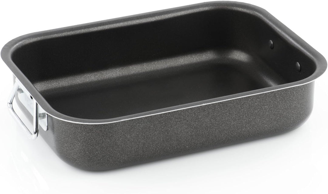 Barazzoni 80215503023 Bräter/Lasagneform aus beschichtetem Aluminium, 30 x 22 cm