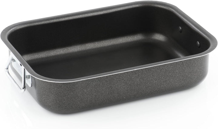 Barazzoni 80215503023 Bräter/Lasagneform aus beschichtetem Aluminium, 30 x 22 cm