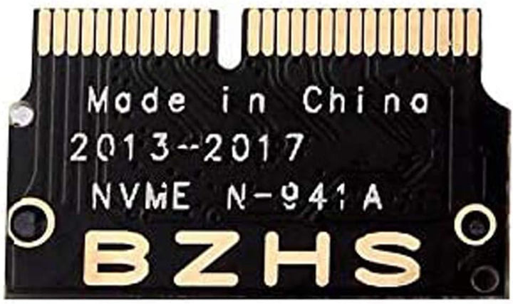 NGFF M.2 nVME SSD-Adapterkarte Upgrade für MacBook Air A1465 A1466 (Jahr 2013-2016) und für Mac PRO