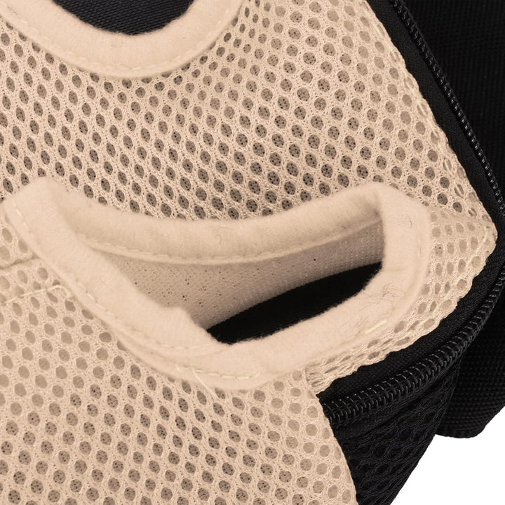 Haustier-Frontträger-, Haustier-Brustrucksack aus Nylon für Reisen, Fahrrad, Wandern, Motorrad (L) L