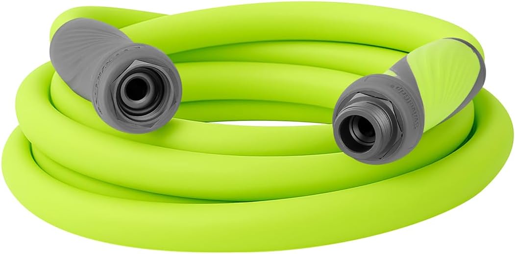Flexzilla ZillaGreen HFZG510YWS-E Gartenschlauch mit Drehgriff, 1,6 cm x 3 m, robust, leicht, trinkw