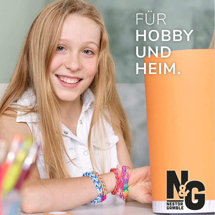 Nestor&amp;Gamble Rollschneider I Hochwertiges Rollmesser mit integrierter Schutzfunktion und Anti-Rutsc