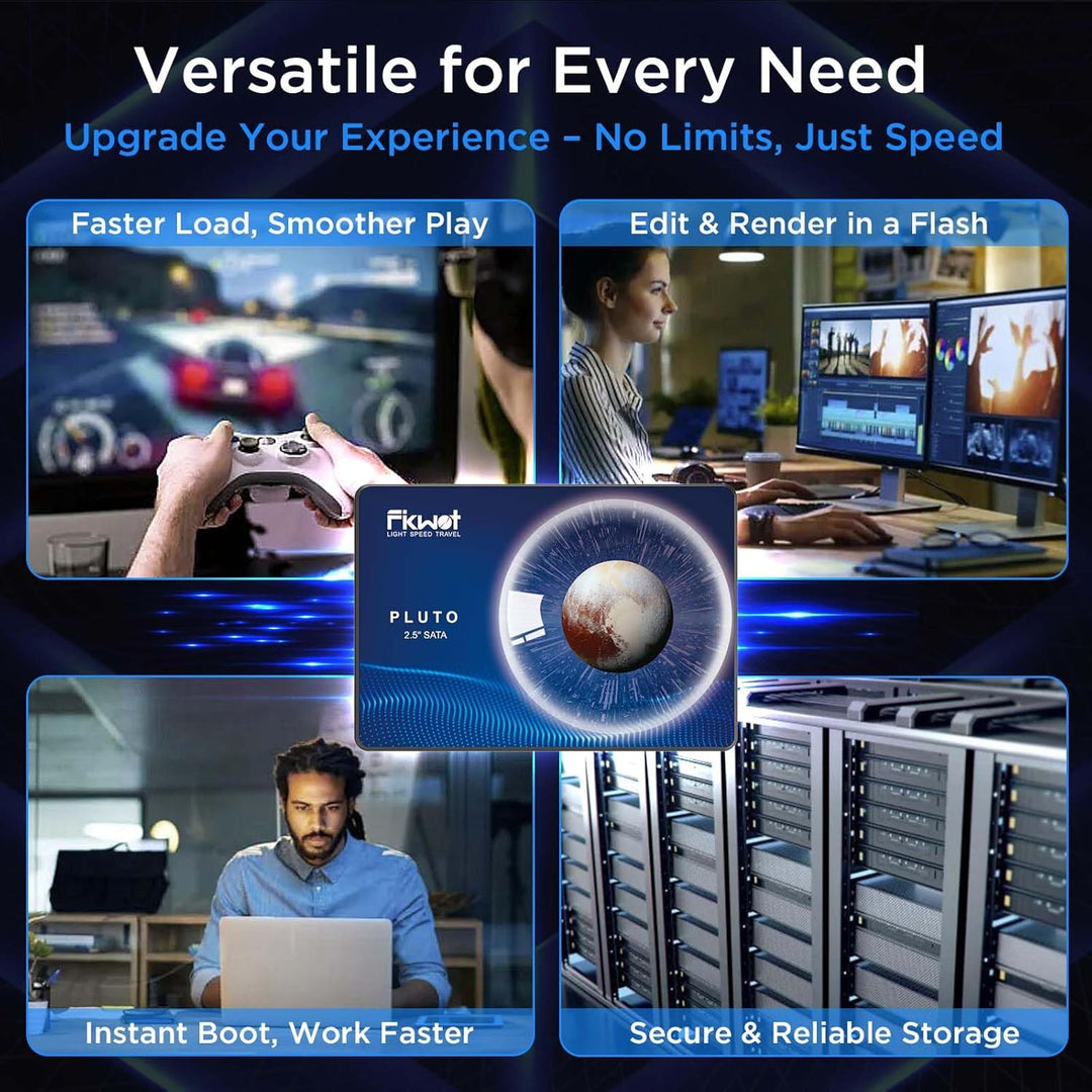 Fikwot FX815 2TB 3D NAND 2,5 Zoll SATA III Interne Solid State Drive – 6Gb/s Interne SSD, 560MB/s Le