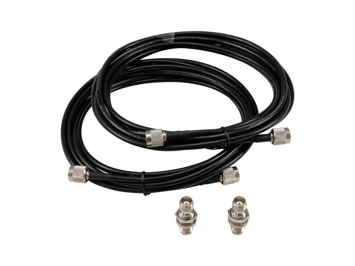 Omnitronic Antennenkabel TNC-Set 5 m | Zwei 50-Ohm-Koaxialkabel mit TNC-Steckern