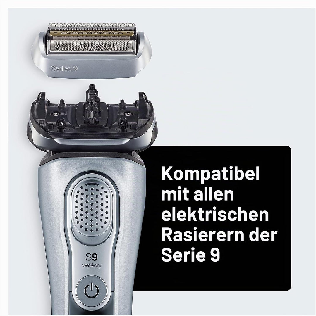 Braun Series 9 Elektrorasierer Scherkopf, Ersatzscherteil kompatibel mit Rasierer Herren Series 9, 9