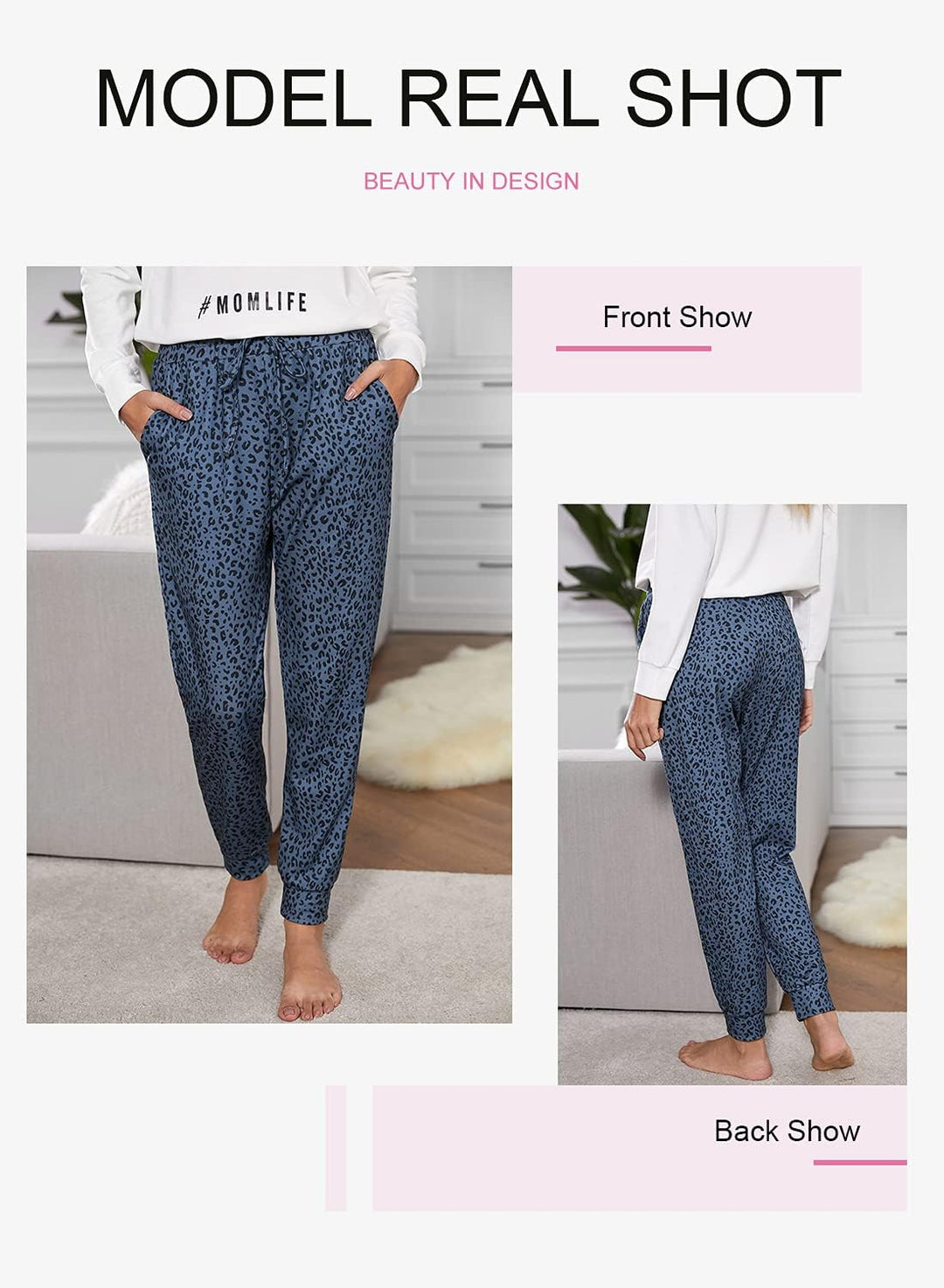Dokotoo Damen Jogginghose Lang Freizeithose Sporthose Elastisch Pumphose Haremshose Lässige Lose Sto