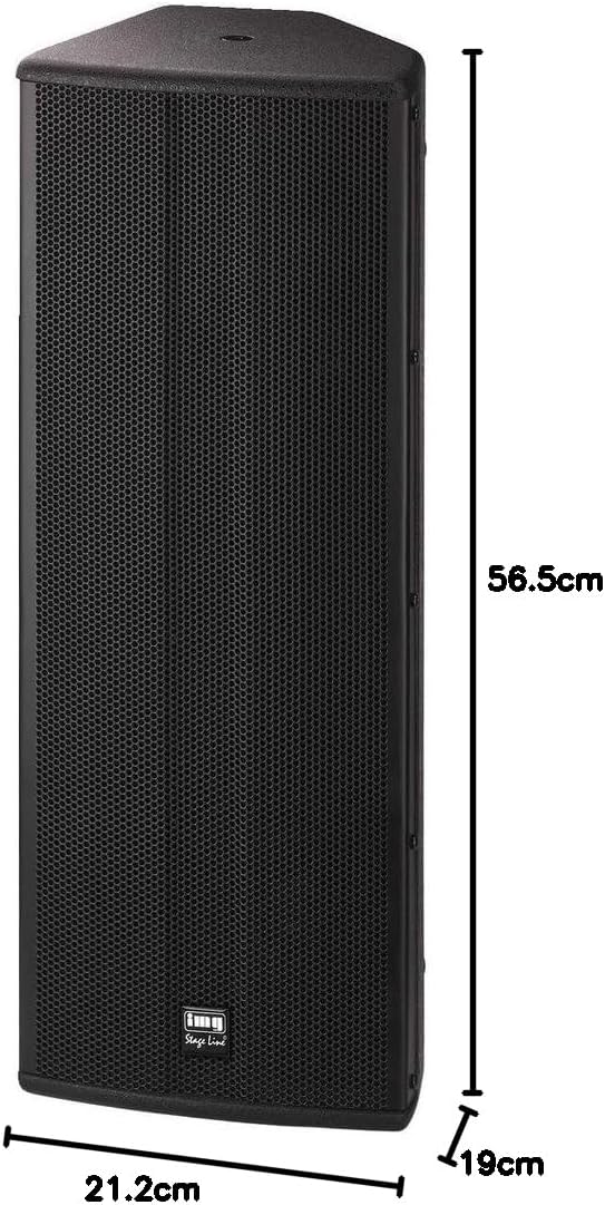 IMG Stageline PAB-306/SW Universal-PA-Lautsprecherbox (160 Watt, 8 Ohm) schwarz