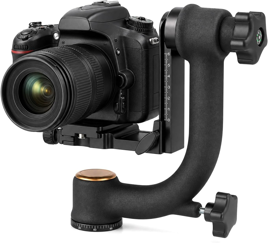 ayex Gimbal Tripod Head, Stativkopf für Telefotografie, Sport- und Naturaufnahmen