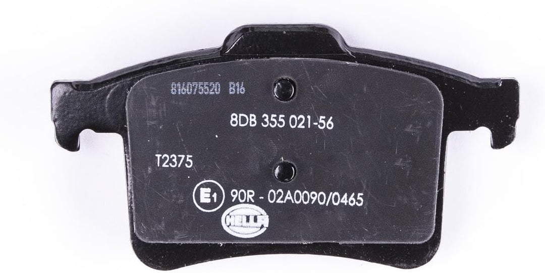 HELLA PAGID 8DB 355 021-561 Bremsbelagsatz - T2375 - Dicke/Stärke: 16.2mm - Bremssystem: Teves - ink