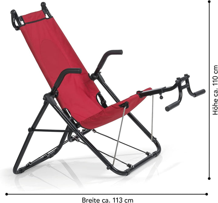 MAXXMEE Inversionstrainer Deluxe | Für jedes Alter, für jeden Fitness-Level | Zur Stärkung der Rücke