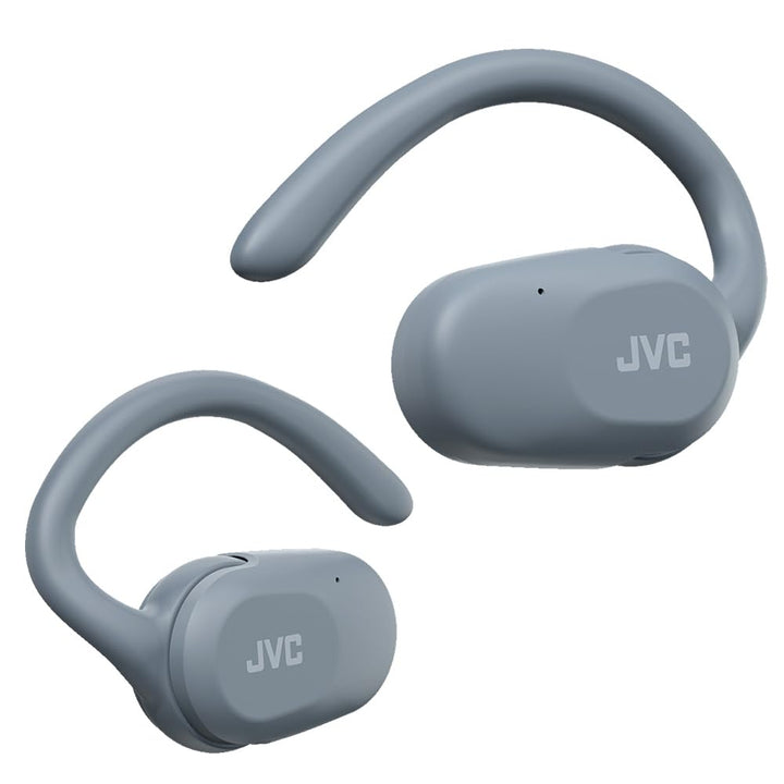 JVC Nearphones HA-NP40T-A, True Wireless Ohrhörer, Open Ear Design, Verstellbarer Ohrbügel, 16 mm Tr