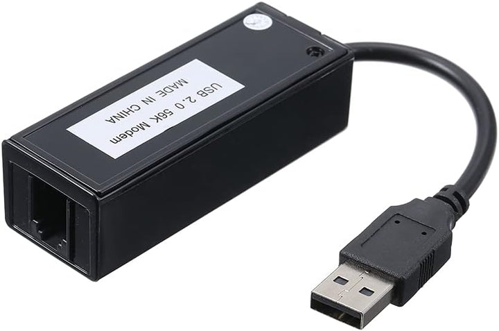 Yunseity USB 56K V.92 V.90 Modem mit Chip-CX93010 für XP/VISTA7/8/10, Einfach zu Bedienen