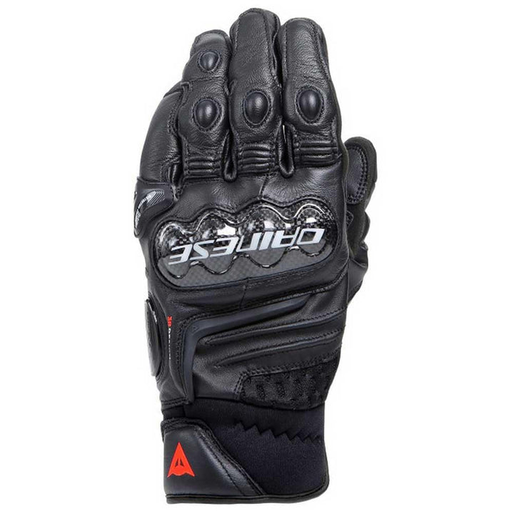 Dainese Carbon 4 Short Motorradhandschuhe L BLACK/BLACK, L BLACK/BLACK