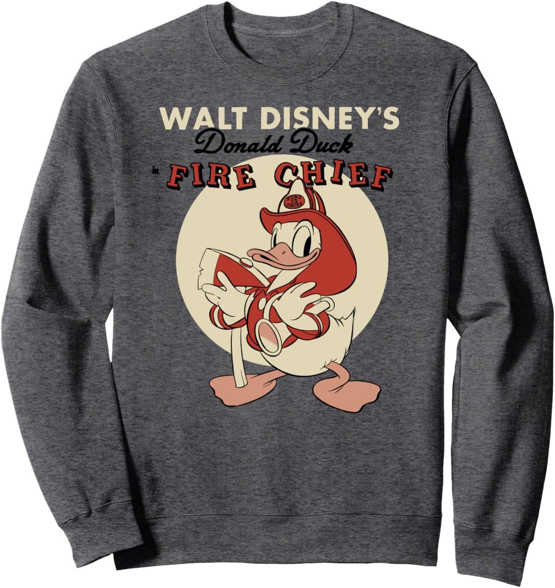 Disney Mickey & Friends Donald Fire Chief Sweatshirt