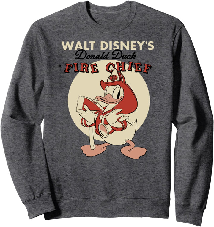 Disney Mickey & Friends Donald Fire Chief Sweatshirt