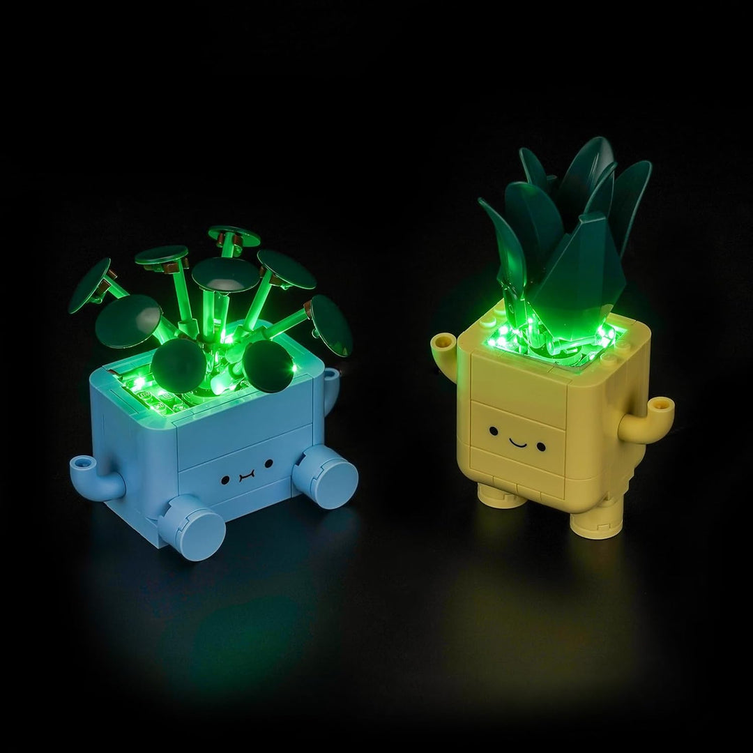 Licht-Kit Kompatibel mit Lego 10349 Happy Plants Botanical Collection Set (Kein Modell), Led Beleuch