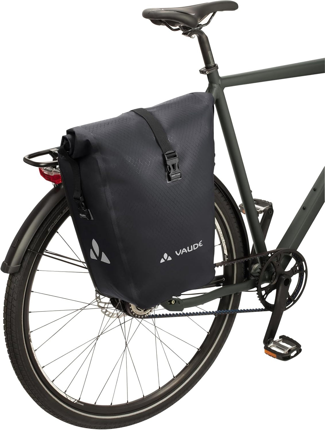 VAUDE Fahrradtaschen für Gepäckträger Aqua Back 2 x 24 L, Hinterradtaschen wasserdicht, Fahrrad Gepä