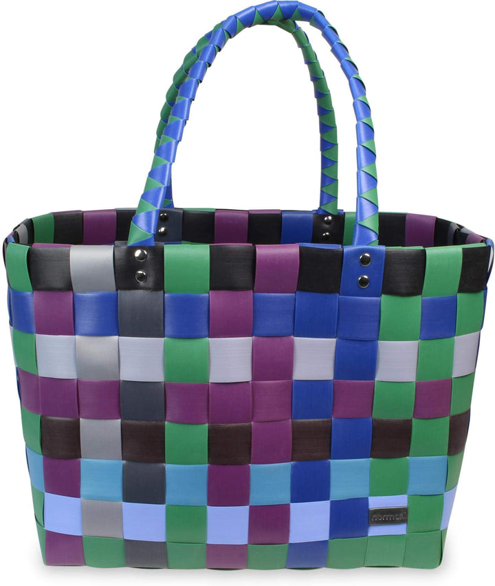 normani Einkaufstasche geflochten mit Henkeln - Tragetasche extra robust Farbe Classic/Tao Classic /