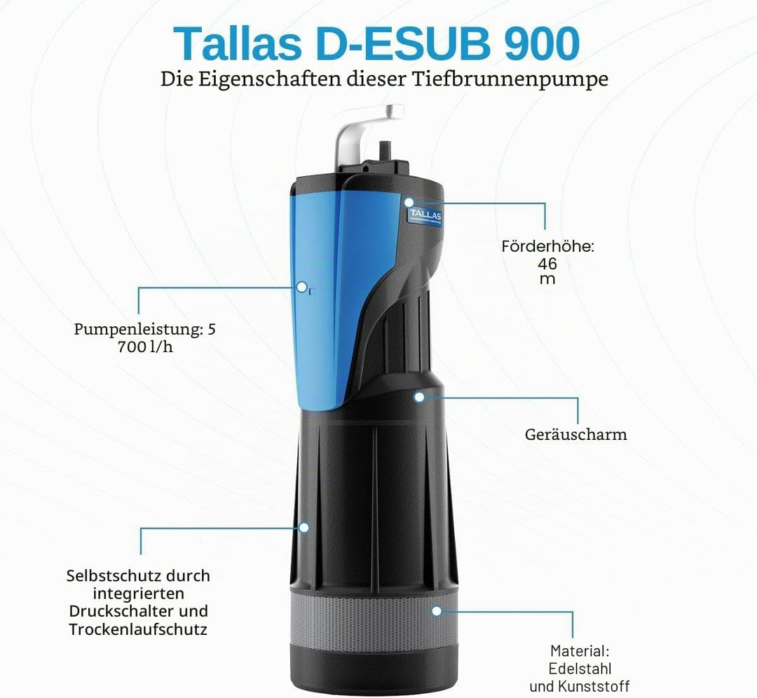 Tallas D-ESUB 900 Tauchdruckpumpe