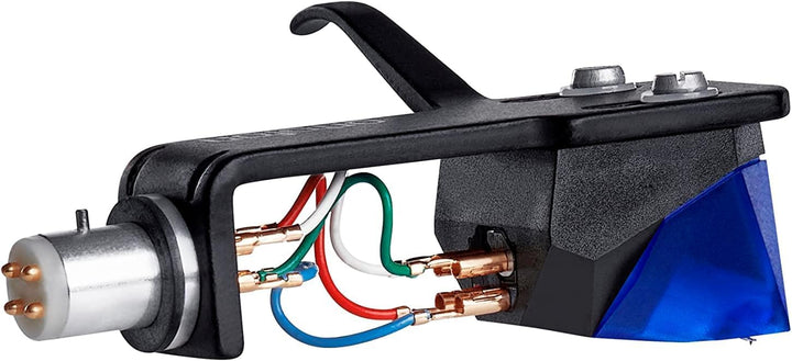 Ortofon 2M Blue Premounted - 2M Blue Tonabnehmer montiert am SH-4 Black Headshell | einfache Montage