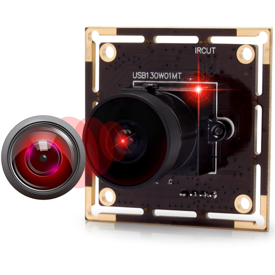 G 0.01lux USB Kameramodul Fischauge Webcammodul 170grad Weitwinkel HD geringe Beleuchtung Webkamera,