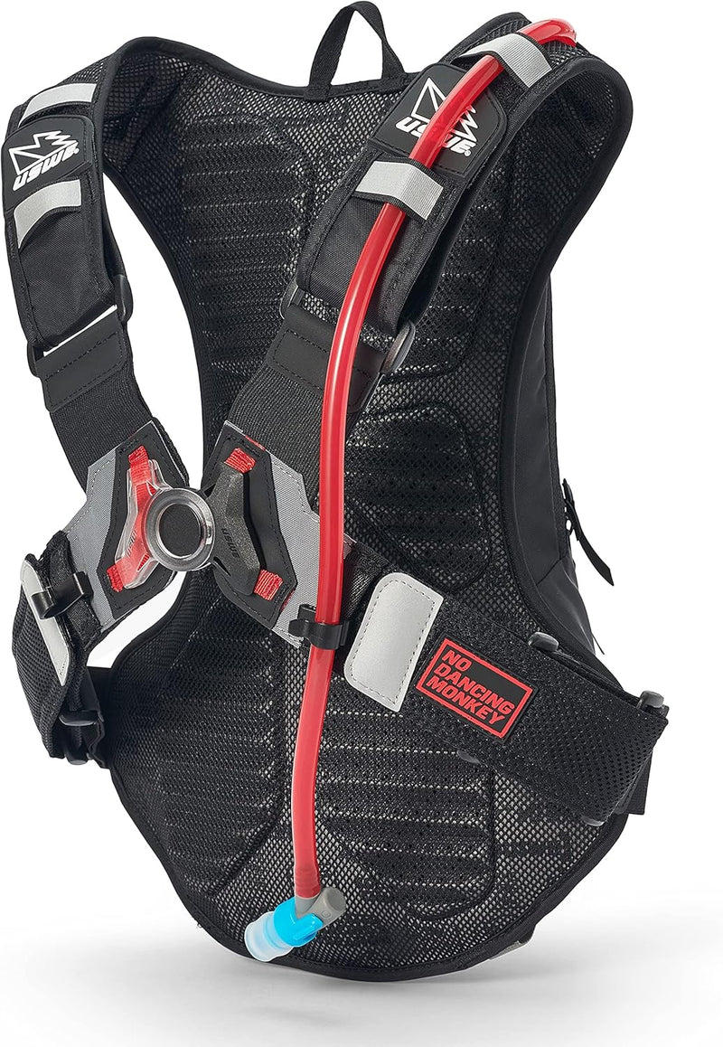 USWE Moto Hydro Hydration Pack - with Water Bladder, a High End, Bounce Free Backpack for Enduro and