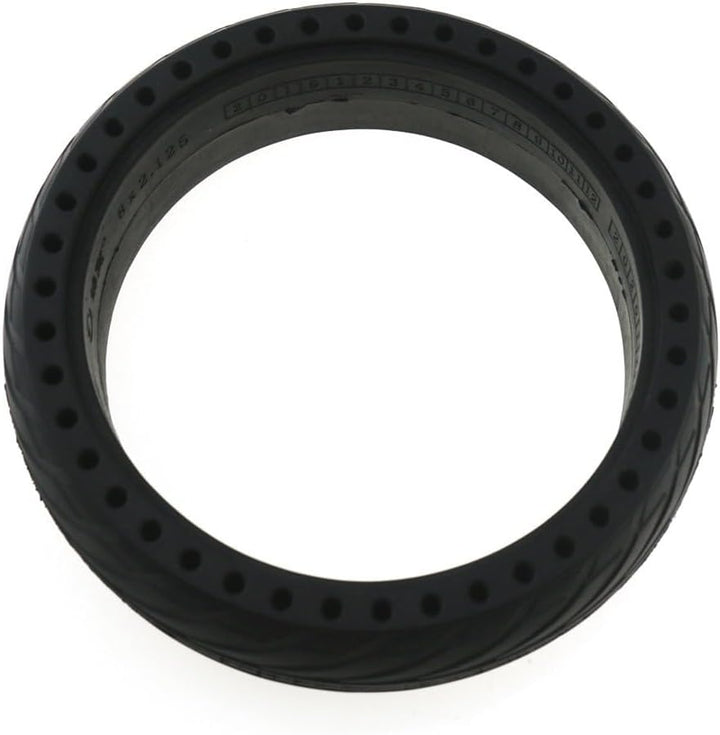 SPORTARC 20,3 cm Vollreifen 8x2,125 für Ninebot Segway ES1/ES2/ES3/ES4 Elektroroller in Schwarz aus