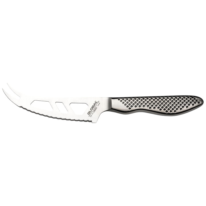 Global Knives GS-95 Käsemesser, gewellt, mit 10,5 cm Klinge, Cromova 18 Edelstahl