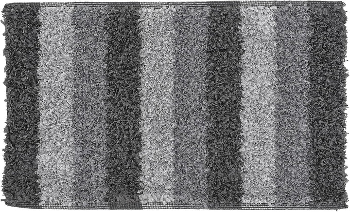 Kleine Wolke Lounge Badteppich, Polyester, Slate-Grey, 1 cm cm, 70 cm x 120 cm Slate-grey 70 cm x 12