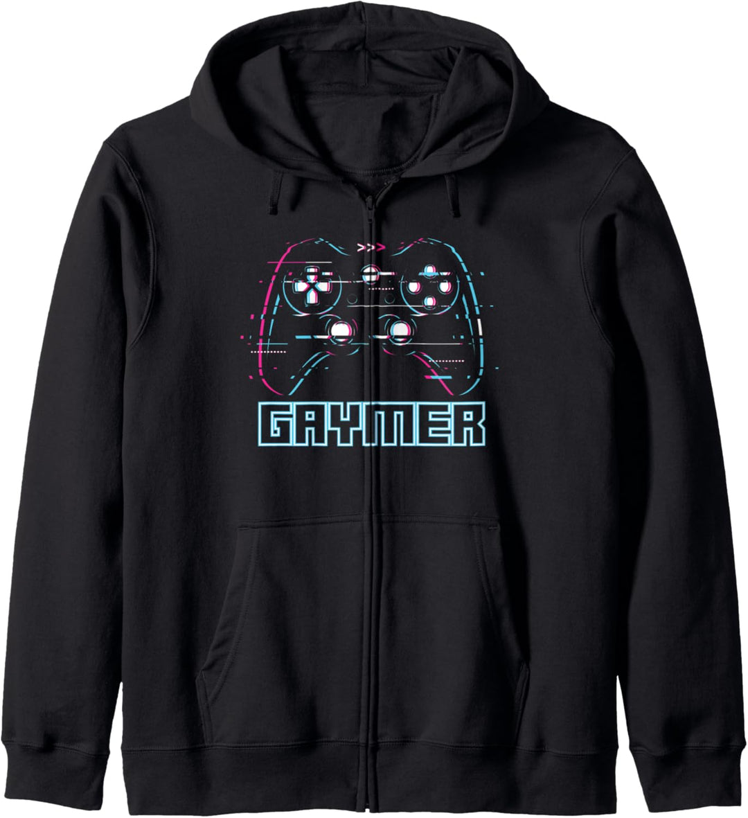 Gaymer Gay Gamer Cool Unique Retro Gay Pride Stuff Aesthetic Kapuzenjacke